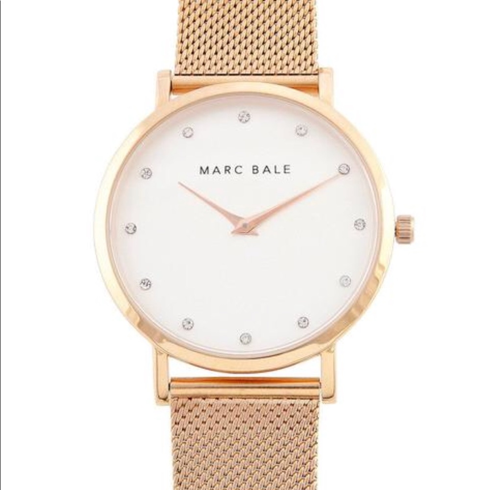 Marc Bale Rose Gold Watch